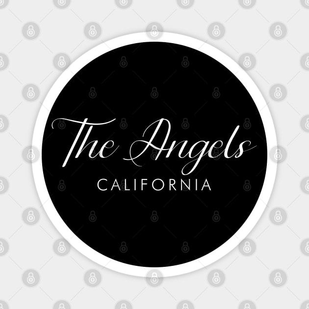 The Angels Los Angeles California Magnet by renzkarlo
